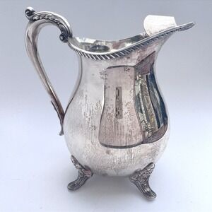 Vintage Pitcher EPCA Bristol Silver Plated By Poole B44